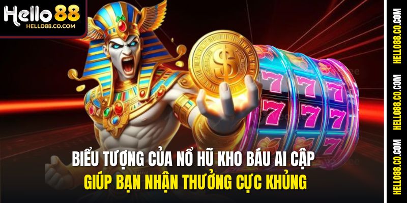 Biểu tượng của Nổ Hũ Kho Báu Ai Cập giúp bạn nhận thưởng cực khủng