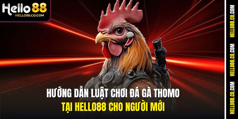 Hướng dẫn luật chơi đá gà Thomo tại Hello88 cho người mới