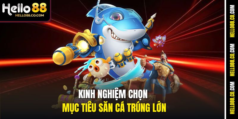 Kinh nghiệm chọn mục tiêu săn cá trúng lớn